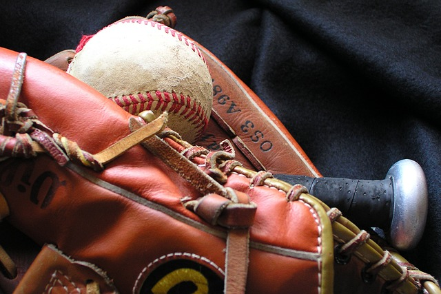 baseball, bat & glove equipment