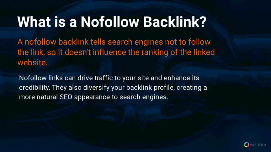 what is a nofollow backlink definition