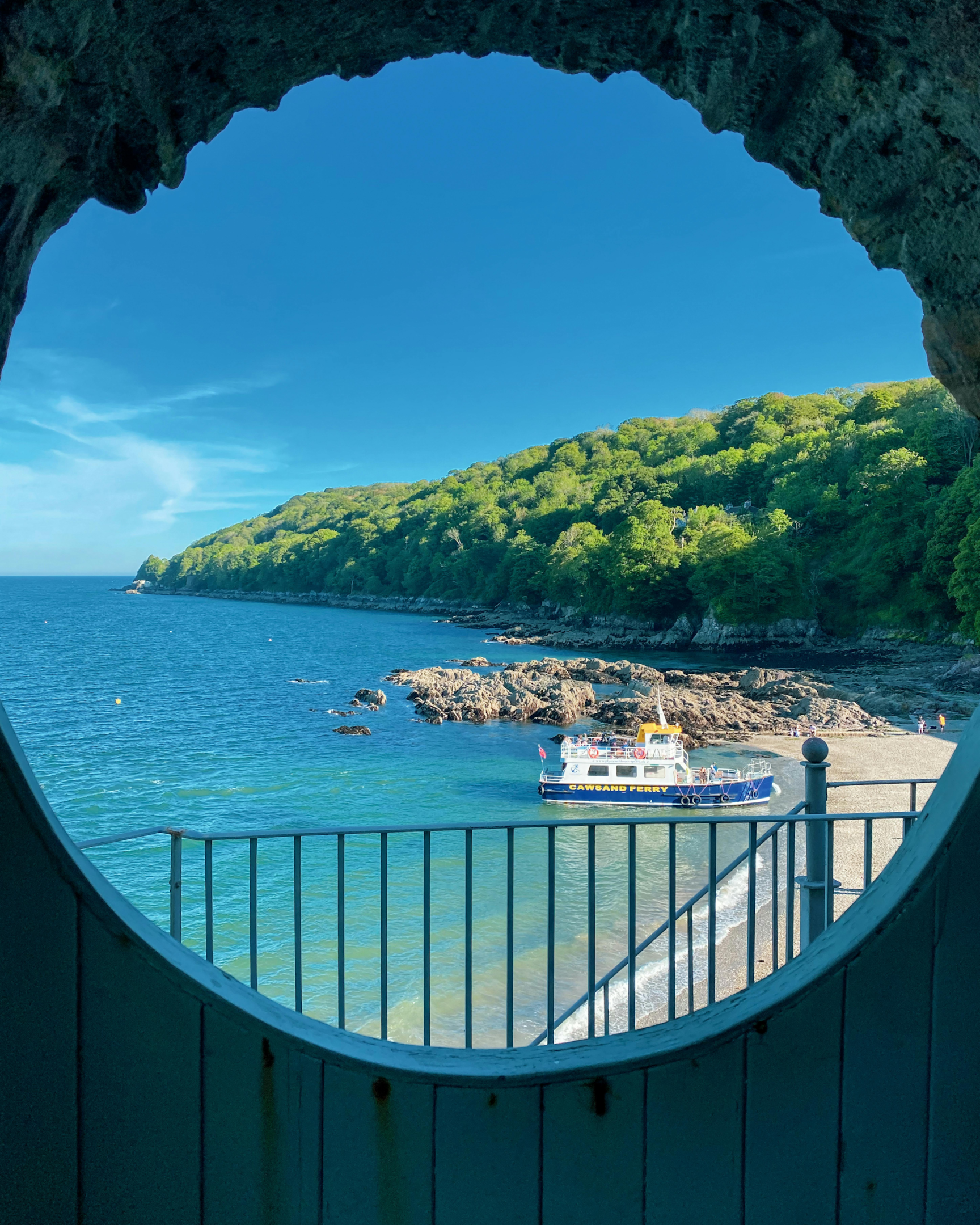 康沃尔郡 Cawsand 的偏远地区