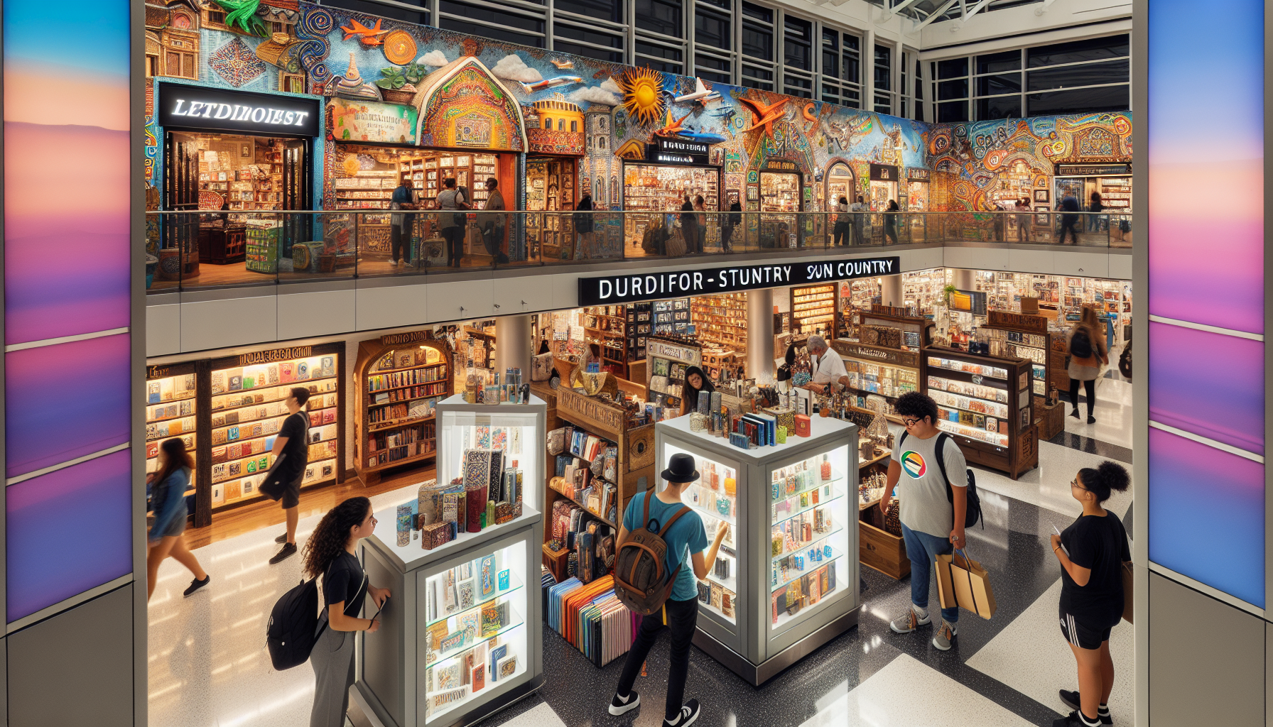 Boutique shops at JFK Terminal 4