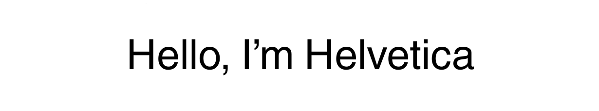 Helvetica CV Font