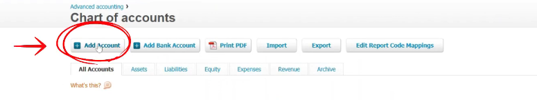 Setting Up Xero Chart of Accounts Malaysia 4