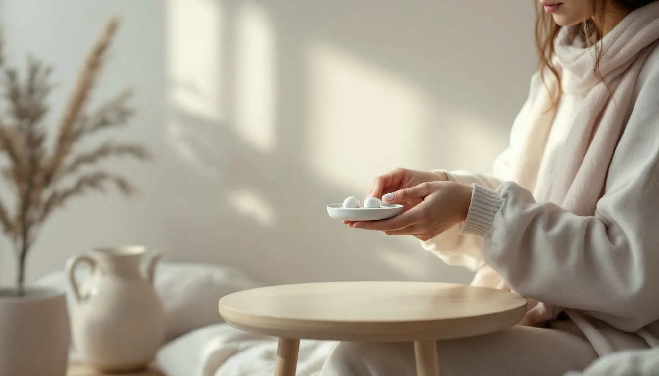 A person cleaning and maintaining their sleep ear plugs, ensuring their longevity.