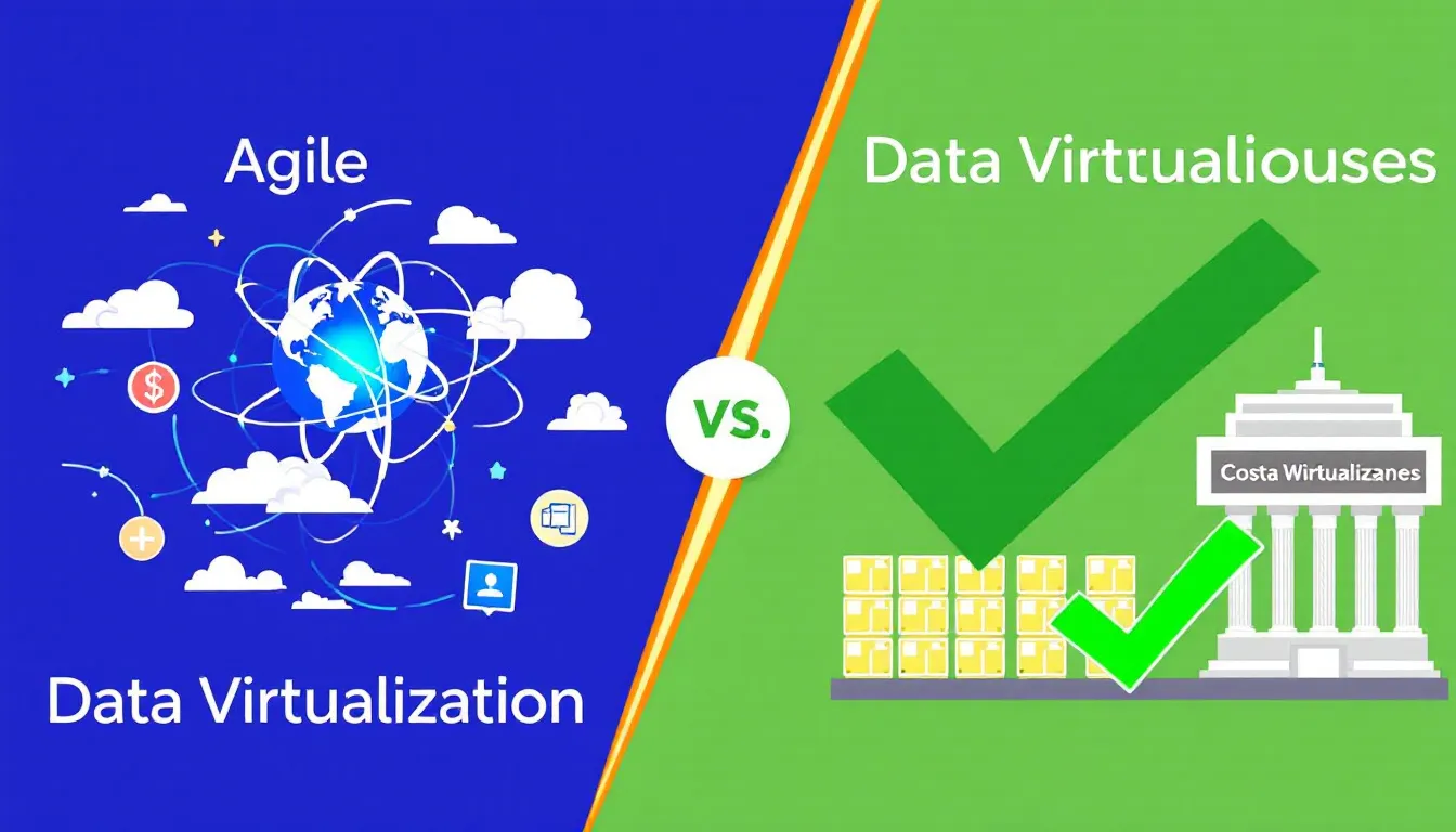 A visual representation of cost efficiency in data management strategies.