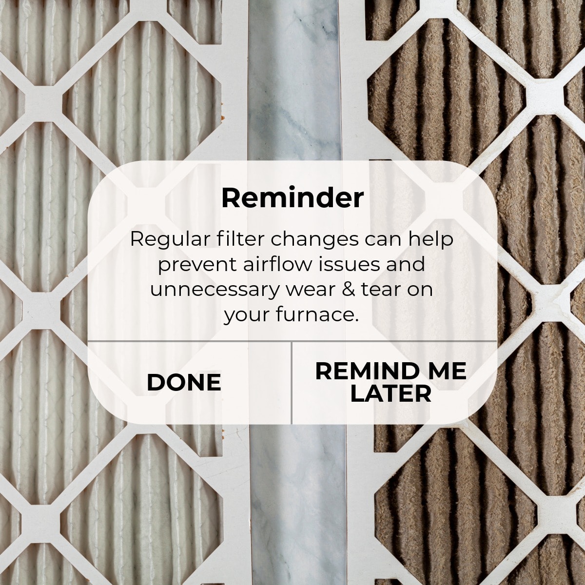 An HVAC technician stands at the front door, holding a clipboard and discussing air conditioning options with a homeowner, emphasizing solutions for home comfort in Clinton Township, MI. The technician is dressed in professional attire, representing a certified HVAC services company, ready to assist with air conditioning repair and furnace maintenance.