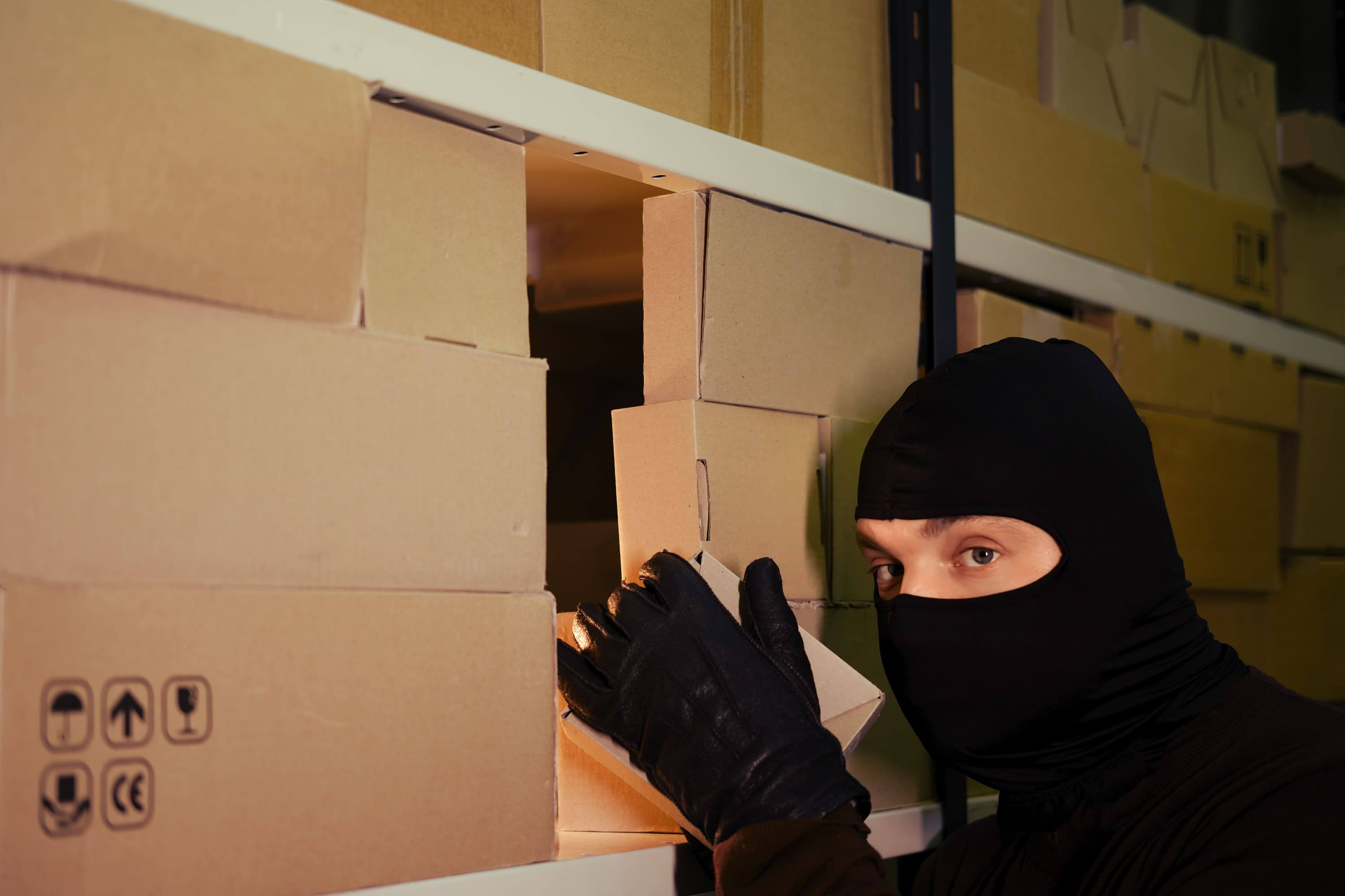 Take immediate actions to prevent and control package theft.