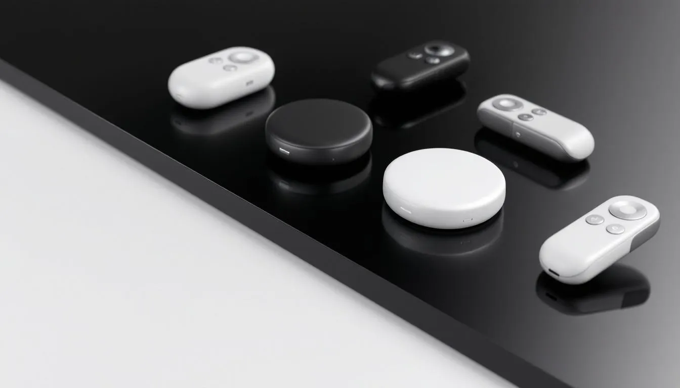 Télécommandes Bluetooth pour appareils iPhone.