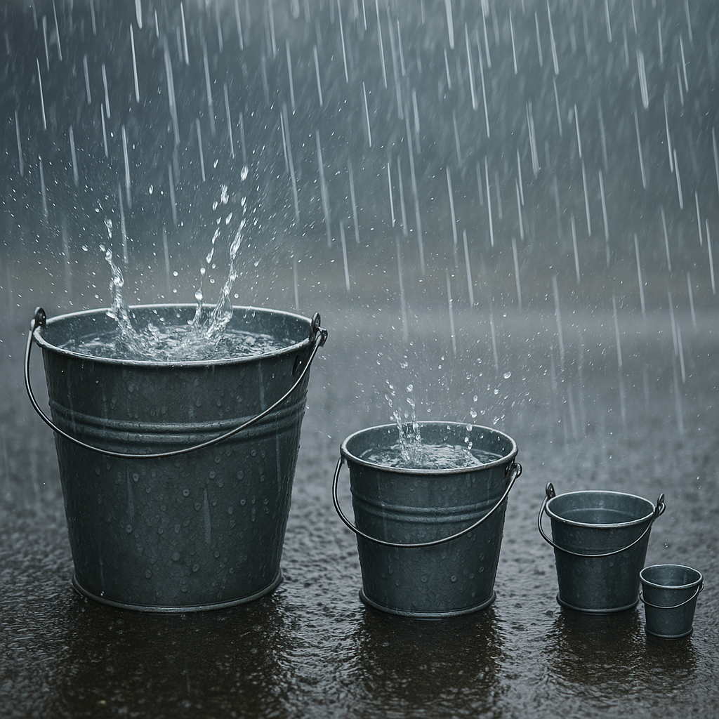 As an analogy, larger buckets collect more rain, larger pixels collect more light
