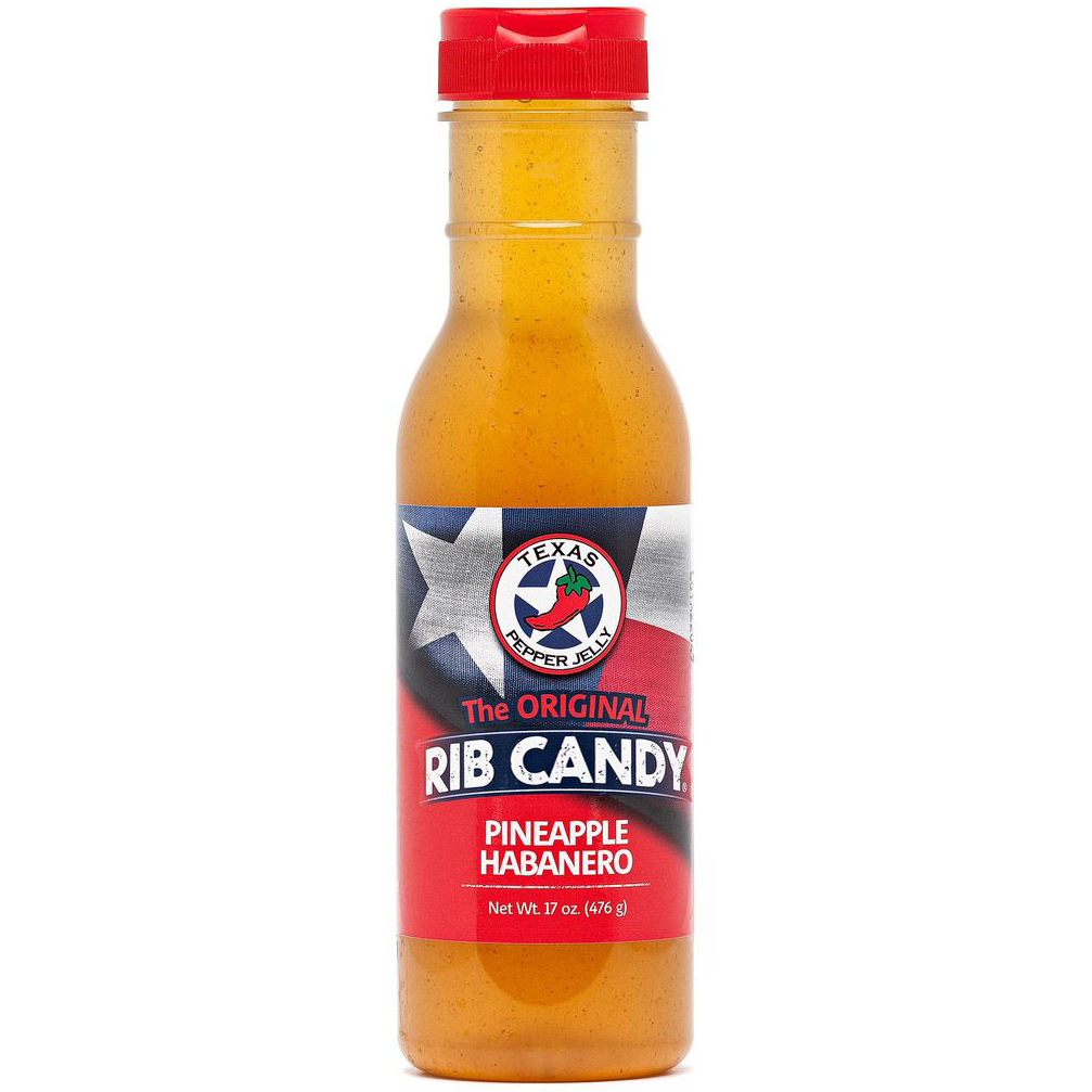 Texas Pepper Jelly Pineapple Habanero Rib Candy - 17oz Bottle