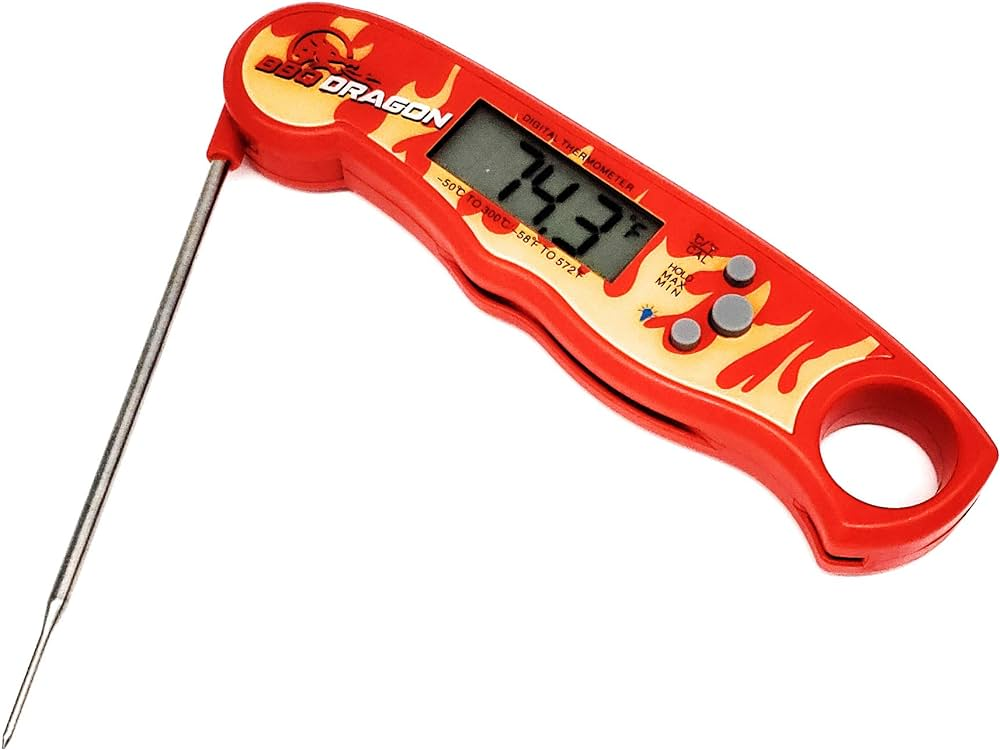 Digital stick thermometer for versatile temperature readings
