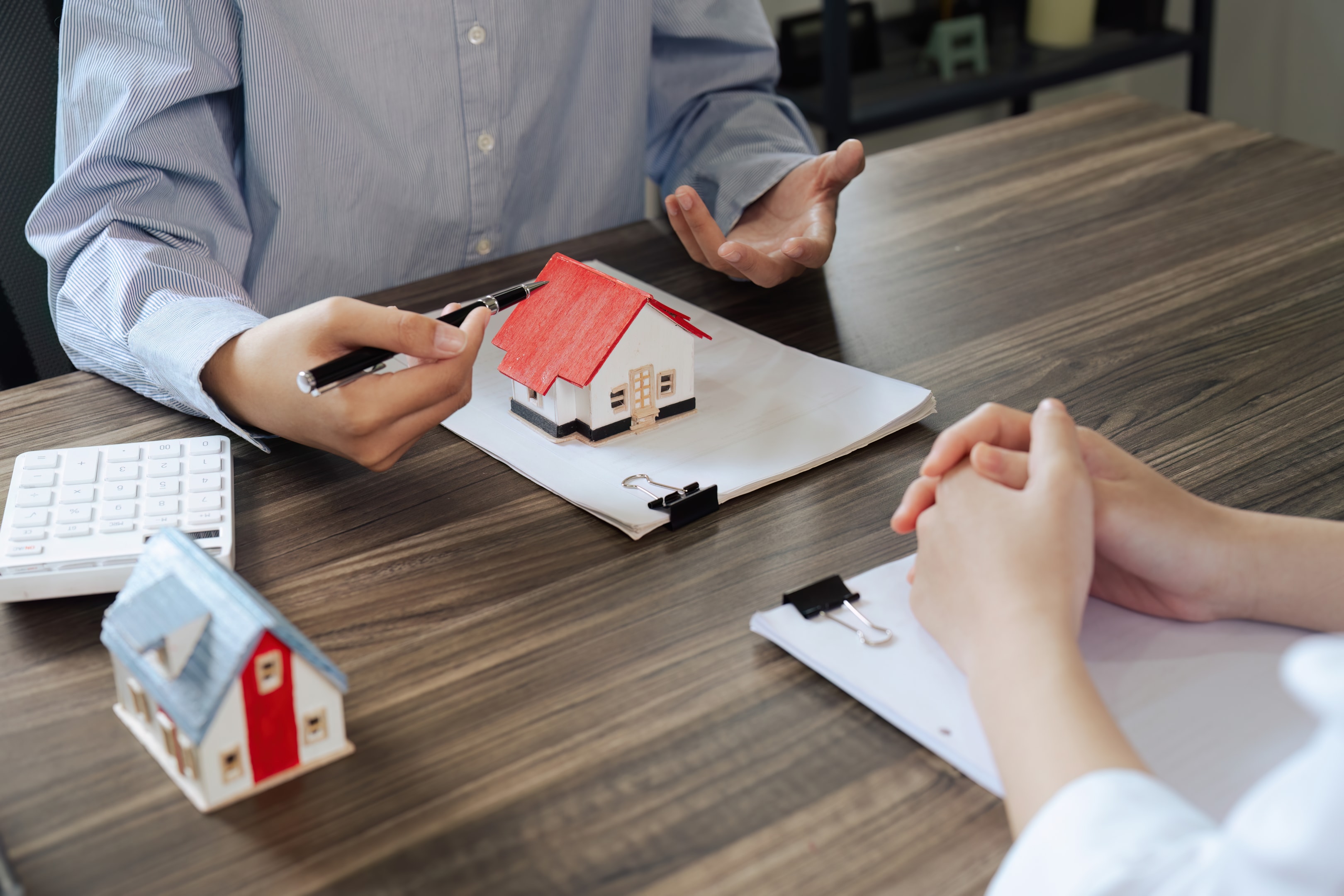 property management company meeting with beach property group