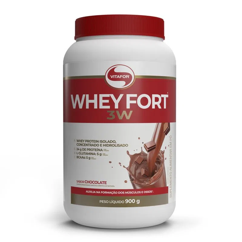 Whey Fort 3W da Vitafor. Fonte da imagem: Amazon