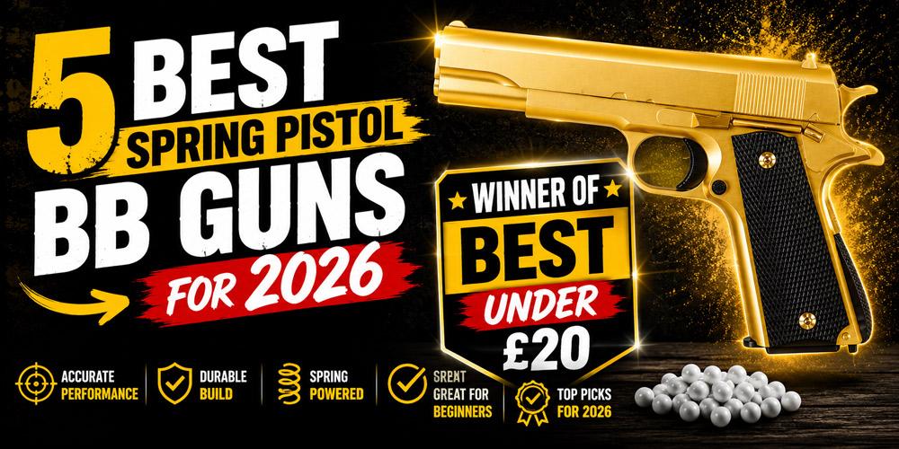 winner of best spring airsoft pistol bb gun under &pound;20