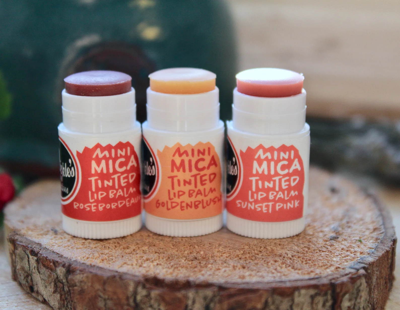 Natural Lip Balms like these from Pickles Potions on Etsy are easy, thoughtful gifts.