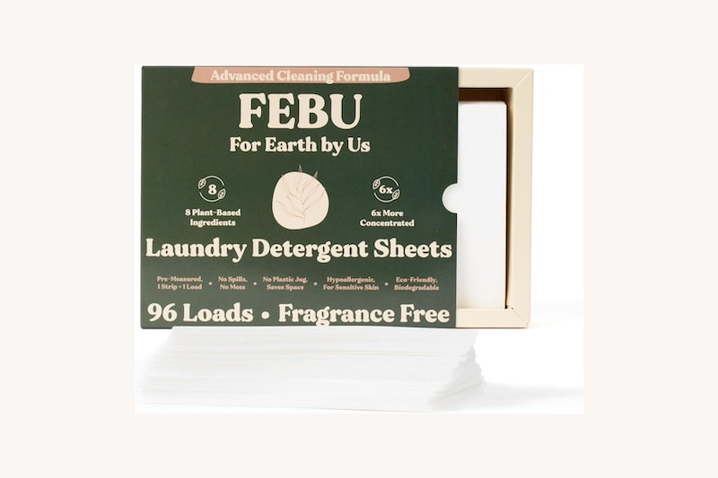 Febu Unscented Laundry Detergent Sheets