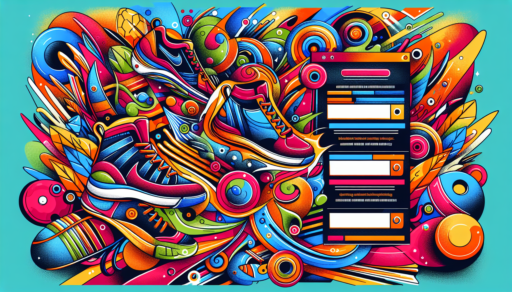 An illustration of Nike's product pages showcasing effective keyword usage.