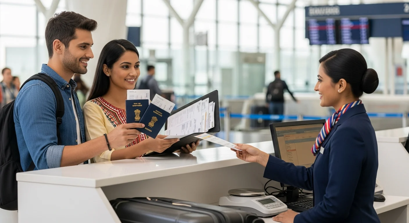 Real-world scenarios for using dummy tickets in UAE spouse visa applications