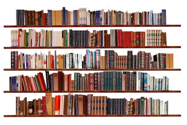 books, shelves, library