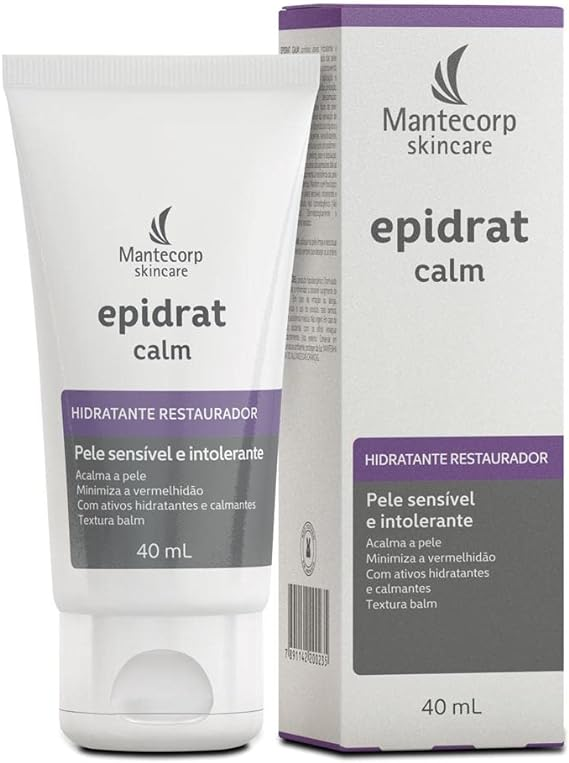 Hidratante restaurador Epidrat Calm da Mantecorp. Fonte da imagem: site oficial da marca. 