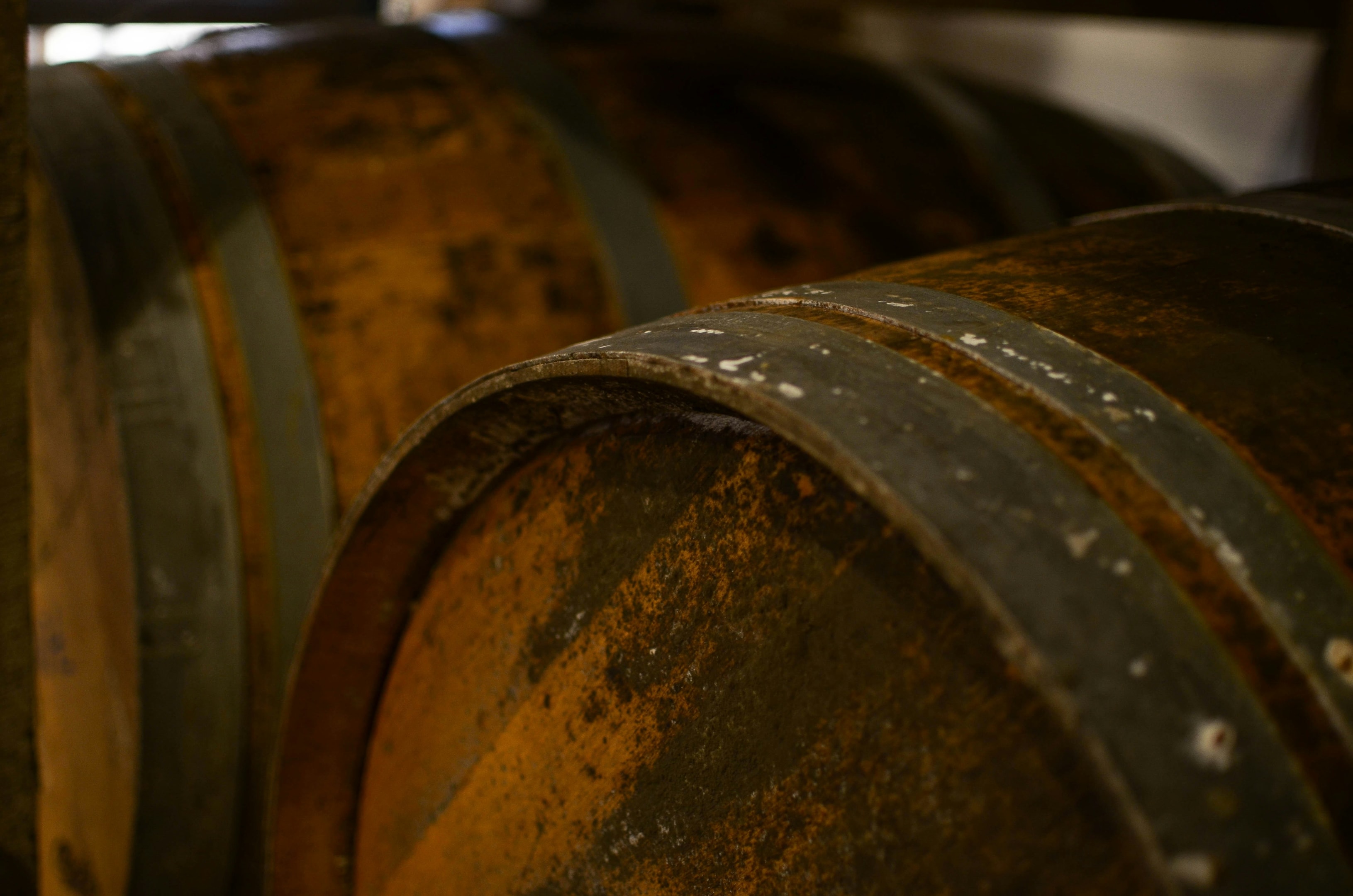 old barrels