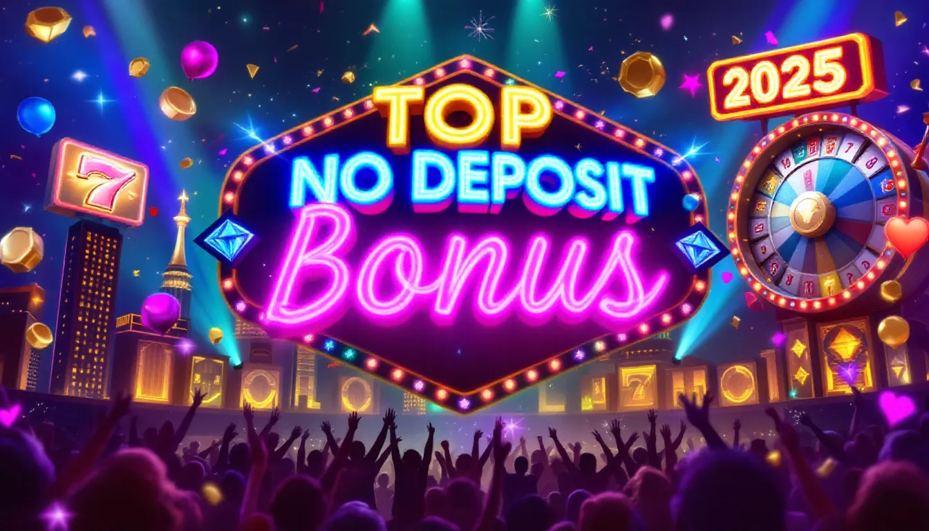 Top no deposit bonus casino offers for 2025.
