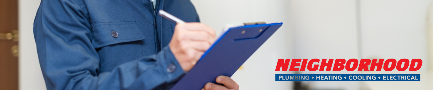 hvac contractors giving an estimate for cost and how long a gas furnace installation will take.