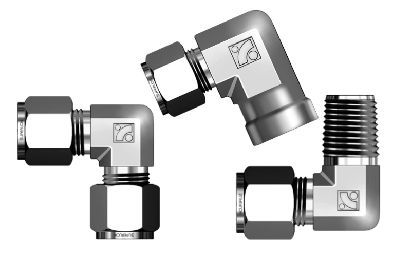Compression Elbow Fittings are made for a change in direction within the pipeline.