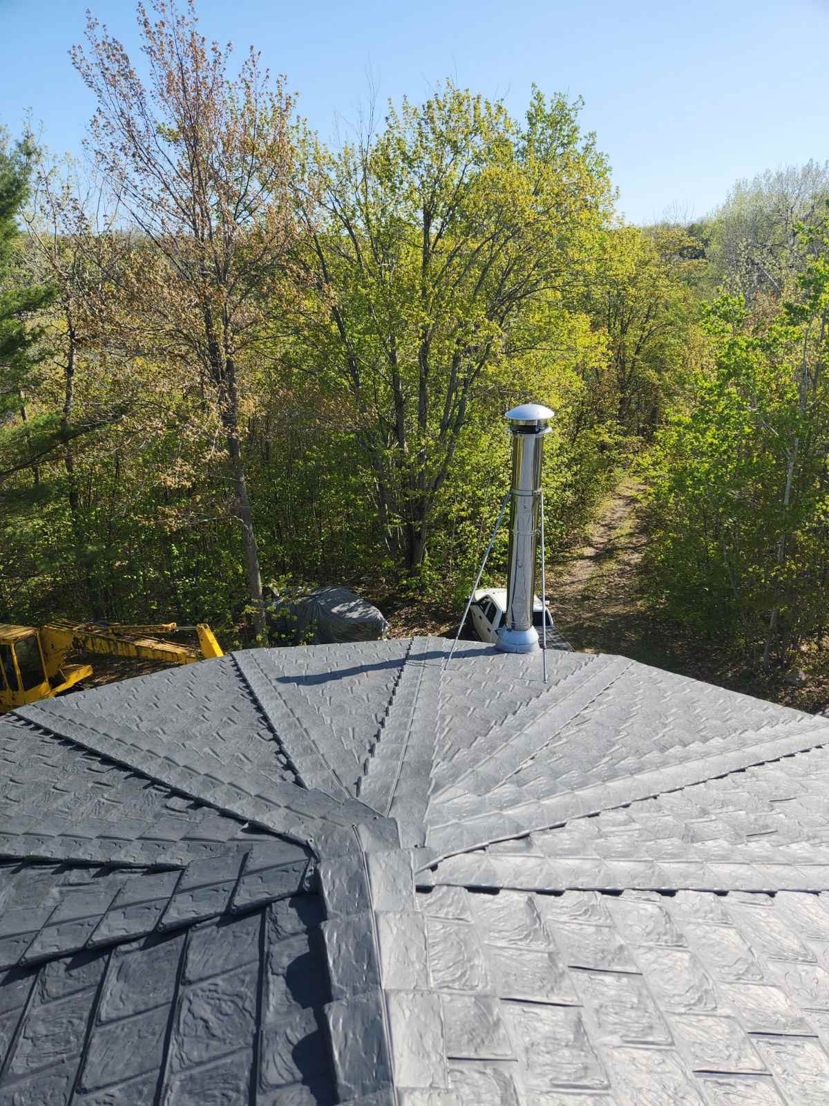 A metal roof can help withstand fire, storm debris, as well as flying debris versus shingle installation
