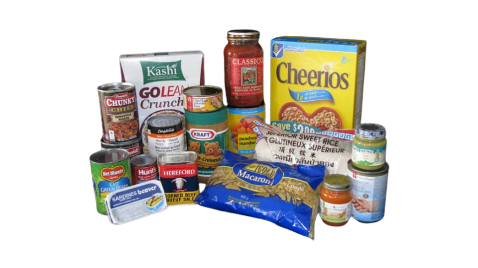 Assorted Non-Perishable Foods