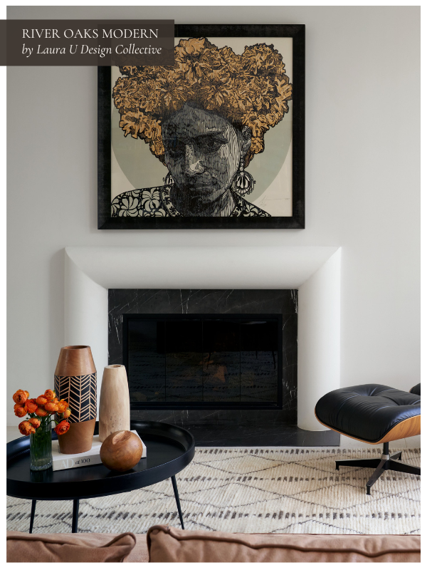 River Oaks Modern living room