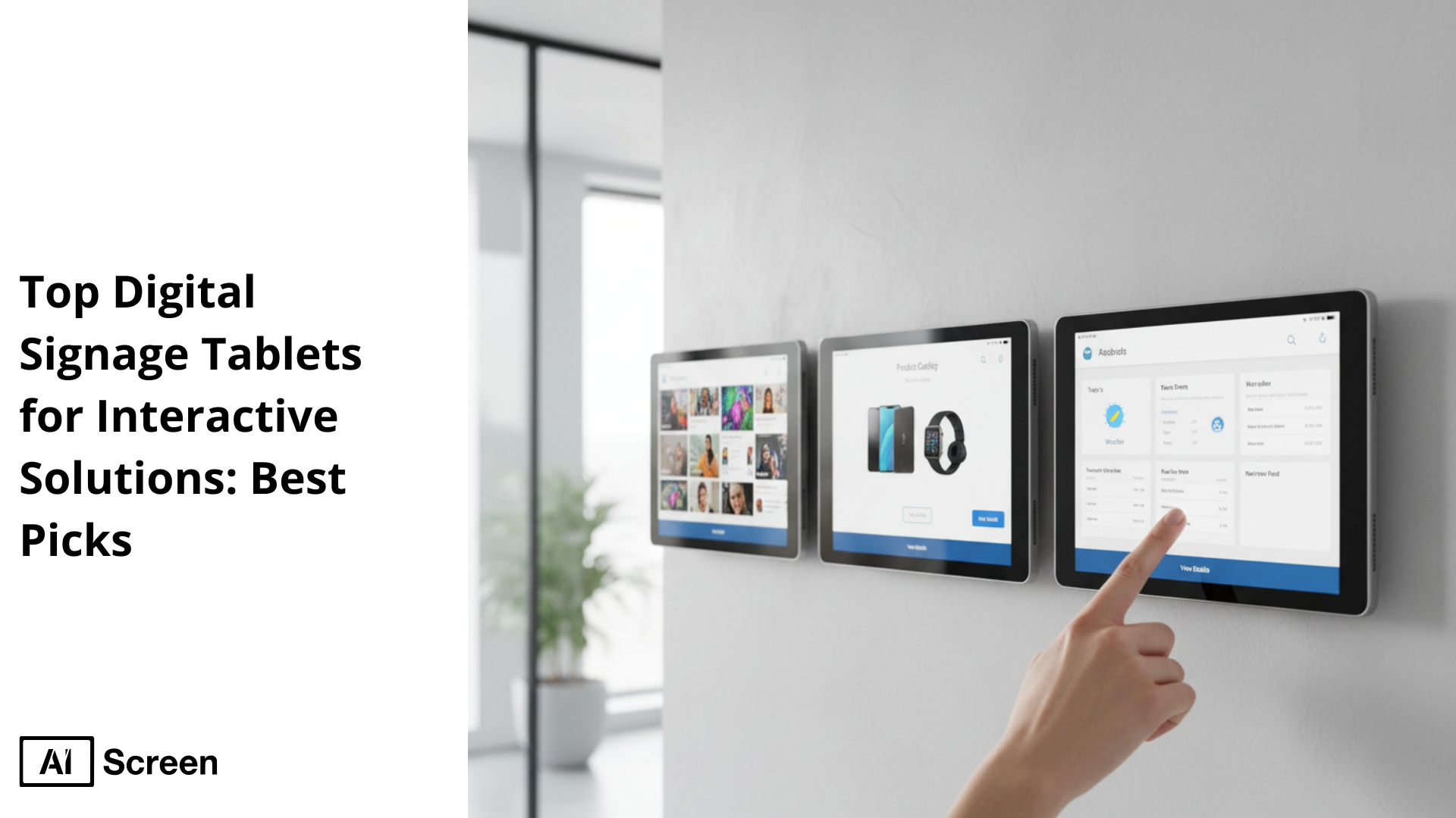 Top Digital Signage Tablets for Interactive Solutions: Best Picks 1 best digital signage tablets for interactive solutions