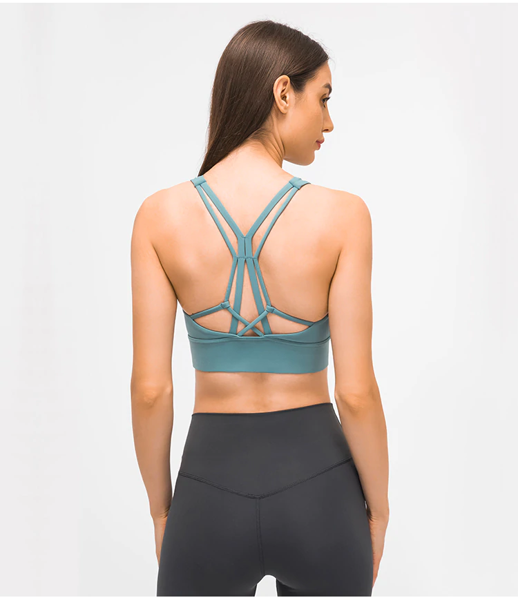 Kica High Support Zip Sports Bra With Removable Padding For All Training