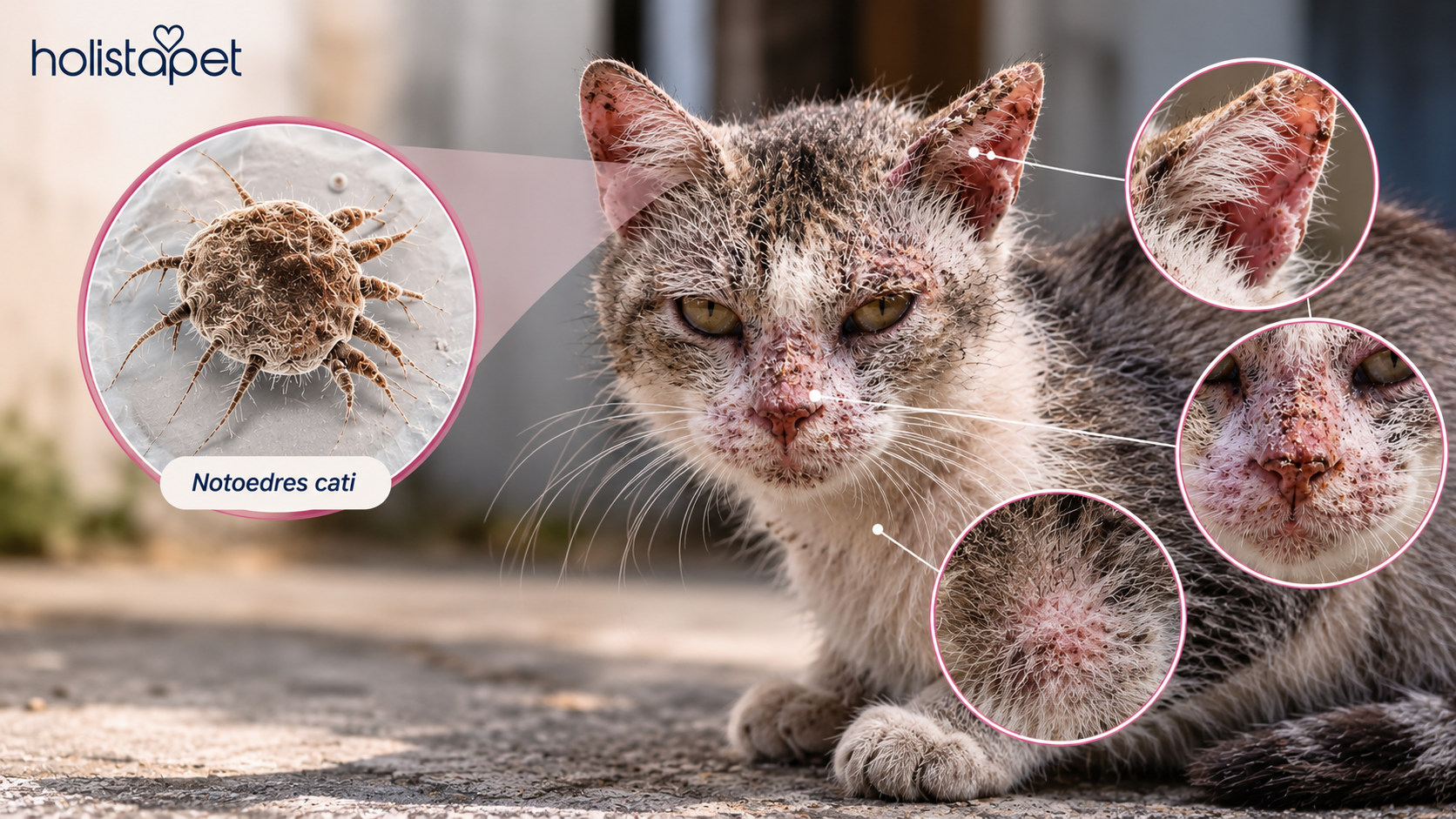 notoedric mange in cats