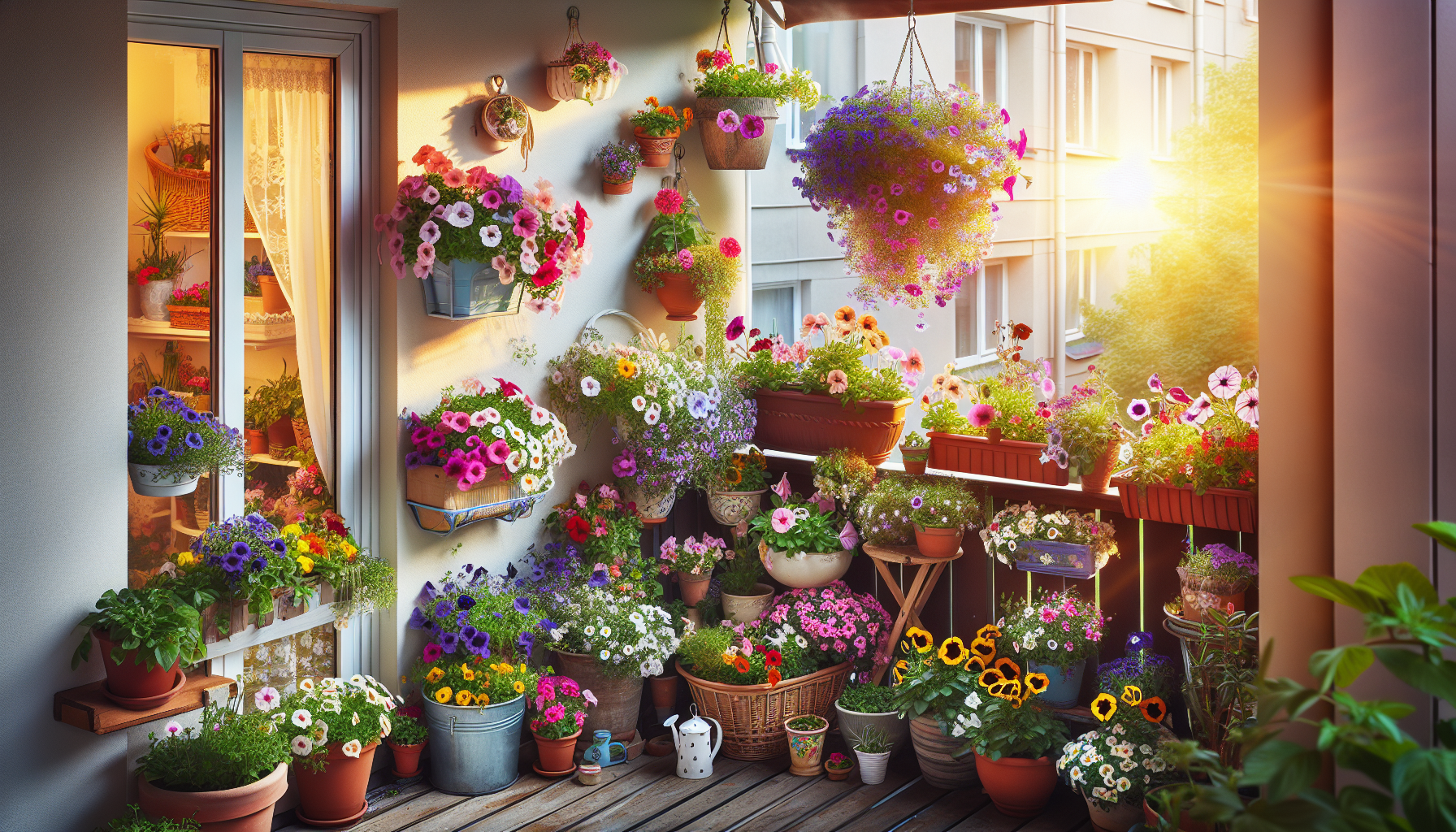 Maximizing small spaces with container gardens
