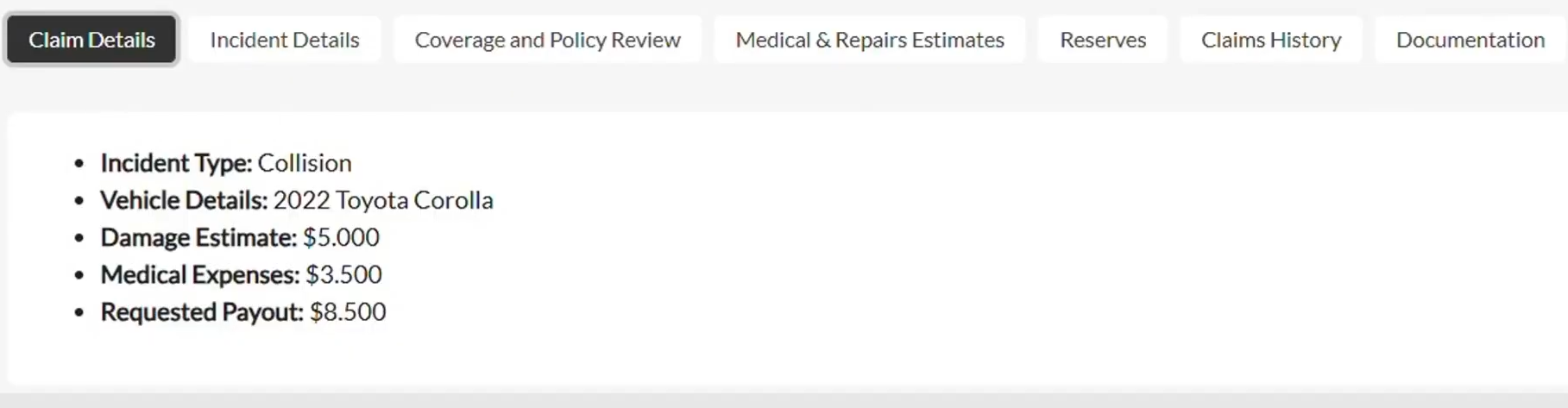 claims management software