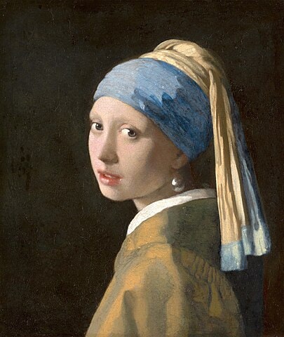 Girl with a Pearl Earring by Johannes Vermeer, 1665