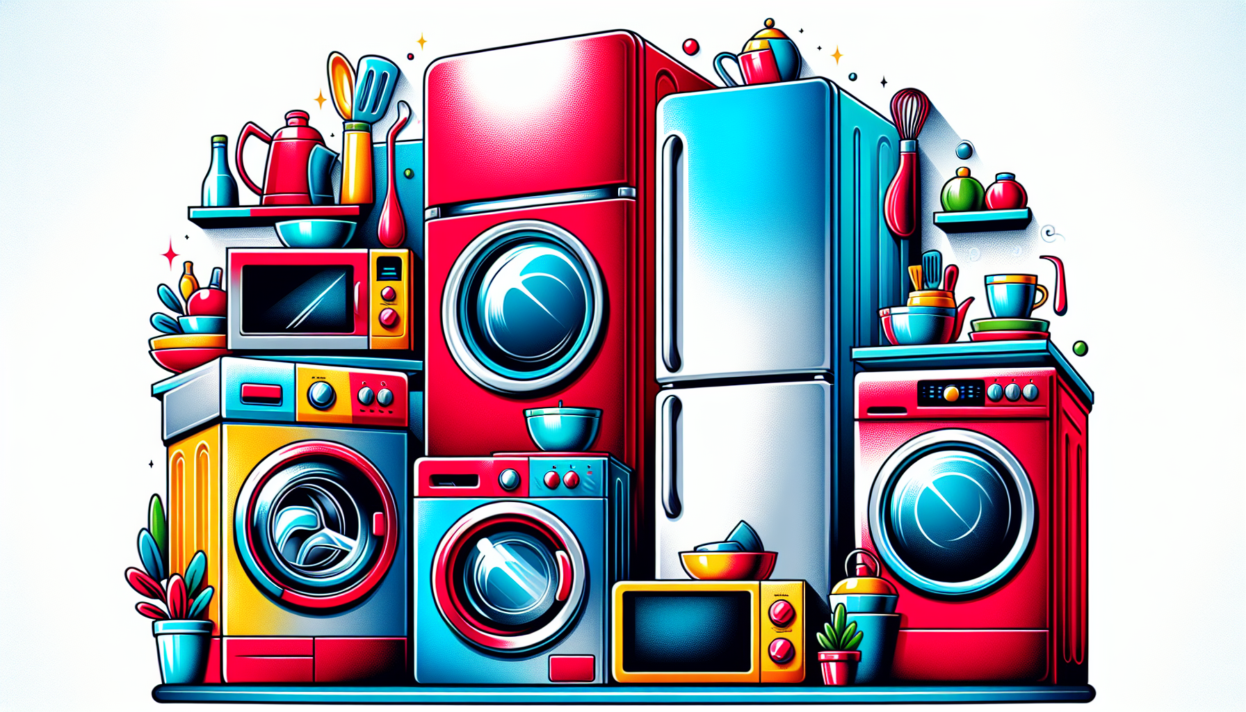 A collage of major appliance brands serviced by US Appliance Repairs.