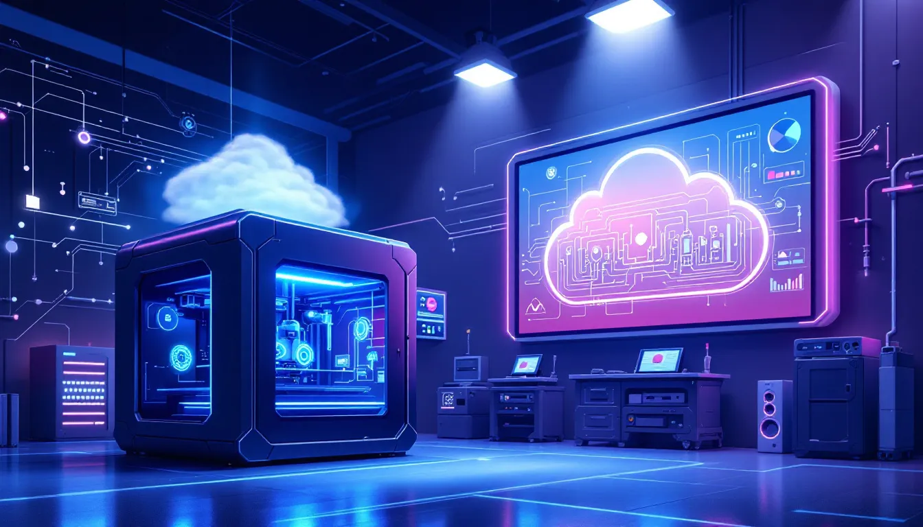 Real-world examples of cloud computing transforming manufacturing processes.