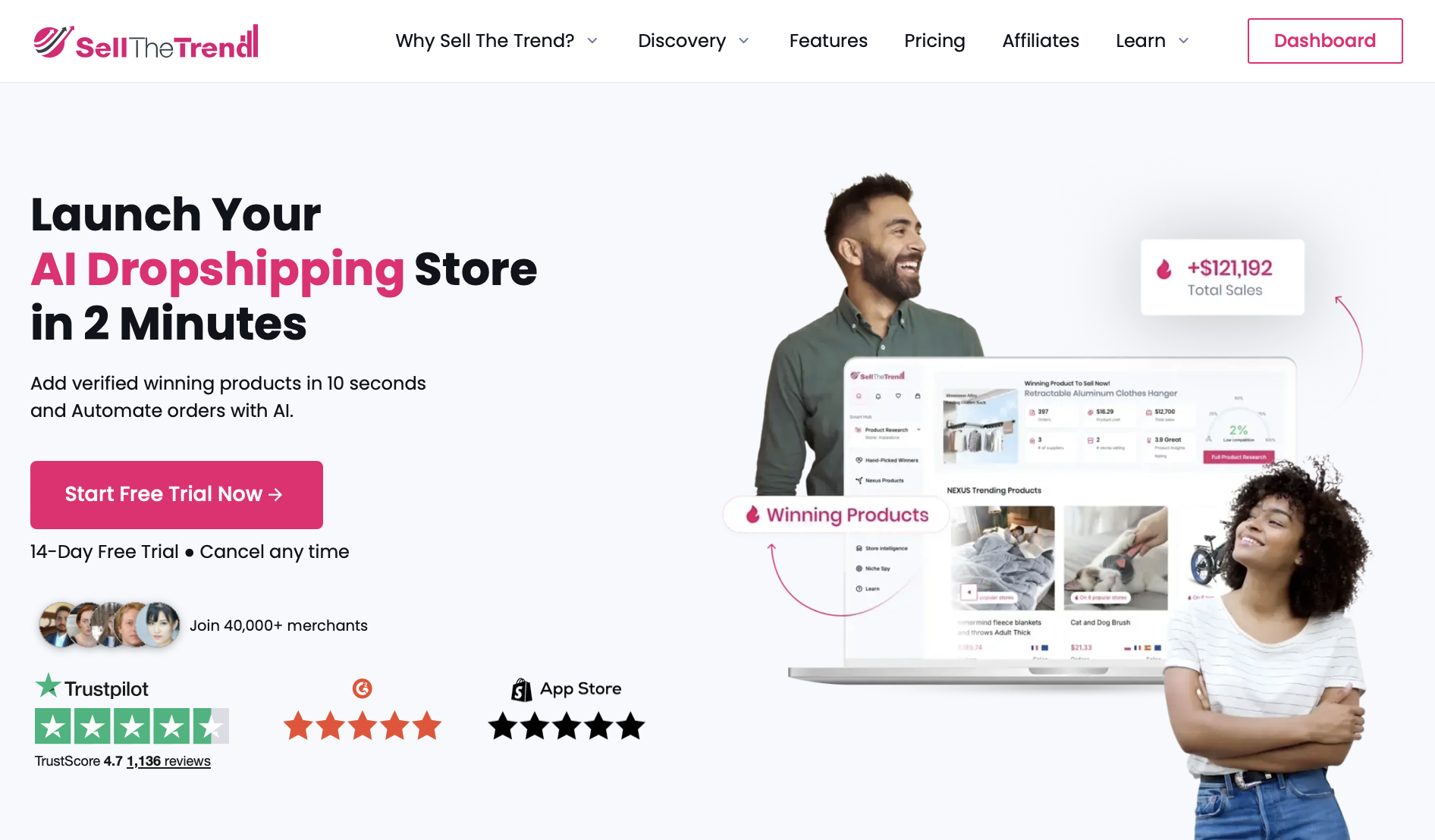 dropshipping bath and body products - sell the trend