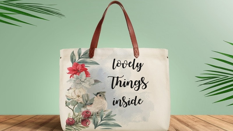 cotton tote bag