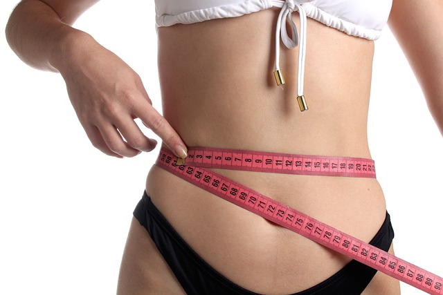 weight loss, tape measure, woman