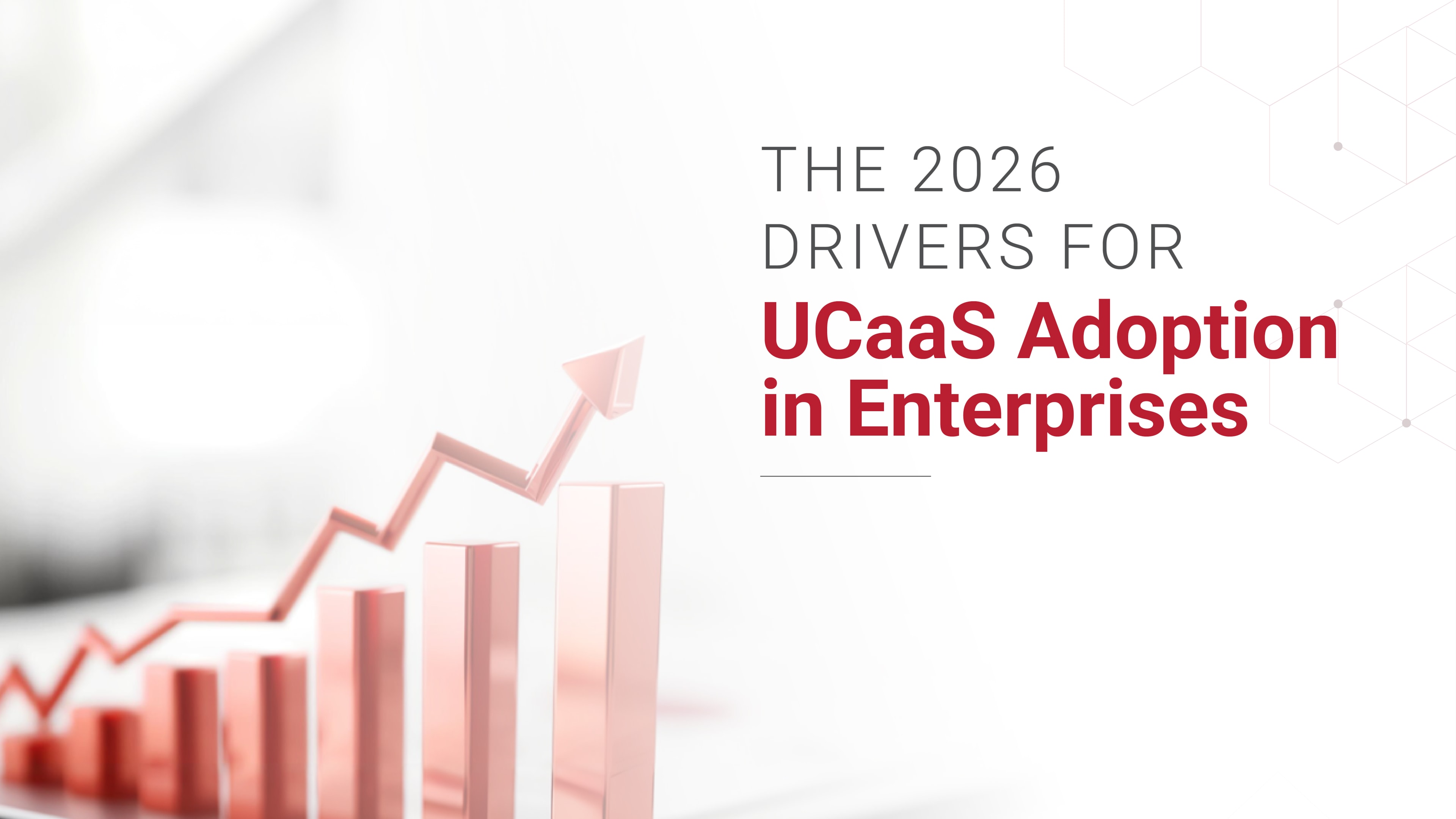 A graphic showing the growing adoption of unified team collaboration tools by enterprises due to their advanced features.