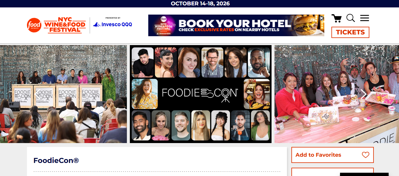 FoodieCon (NYCWFF)