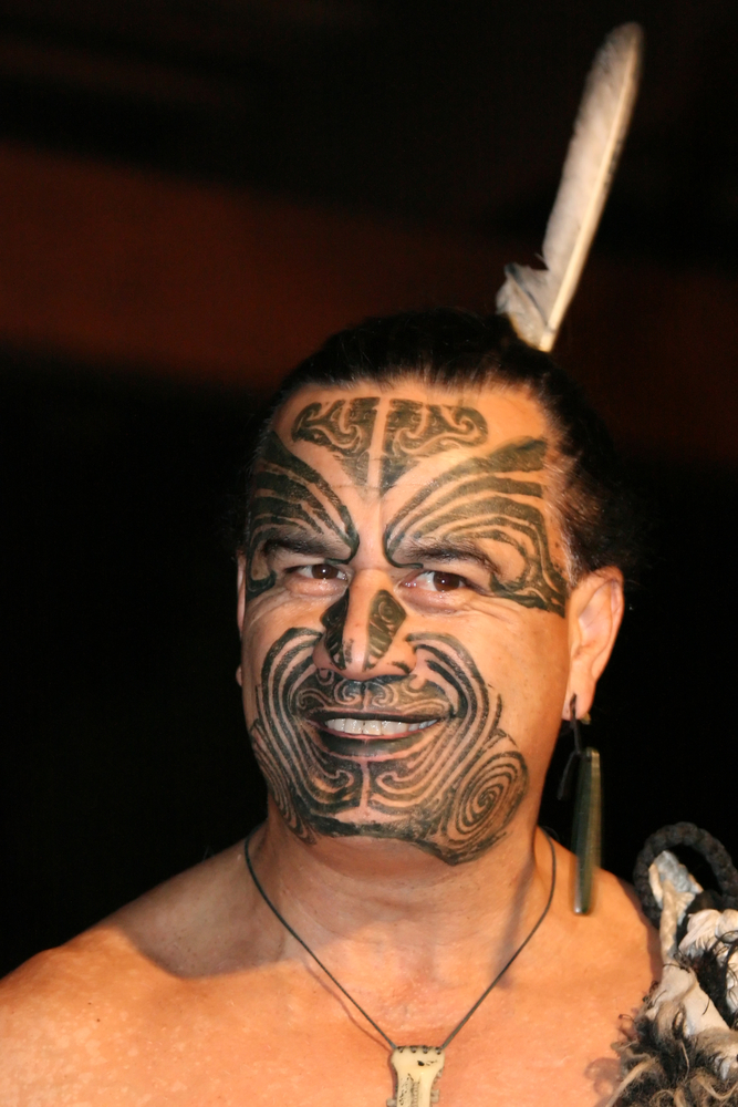 Maori tribal tattoo