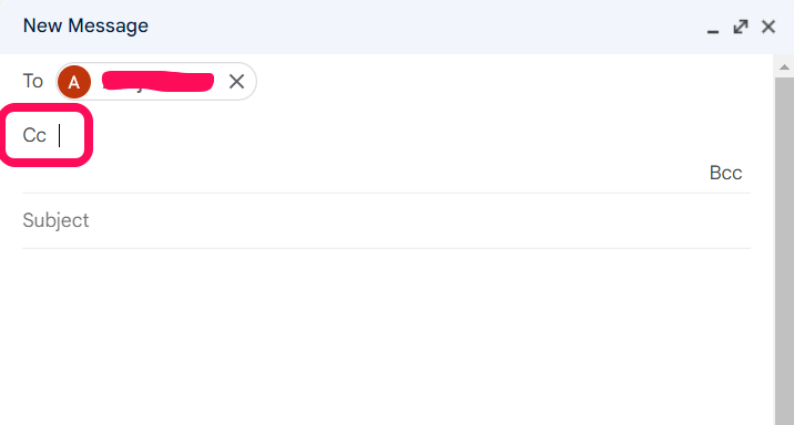How to use CC on Email 