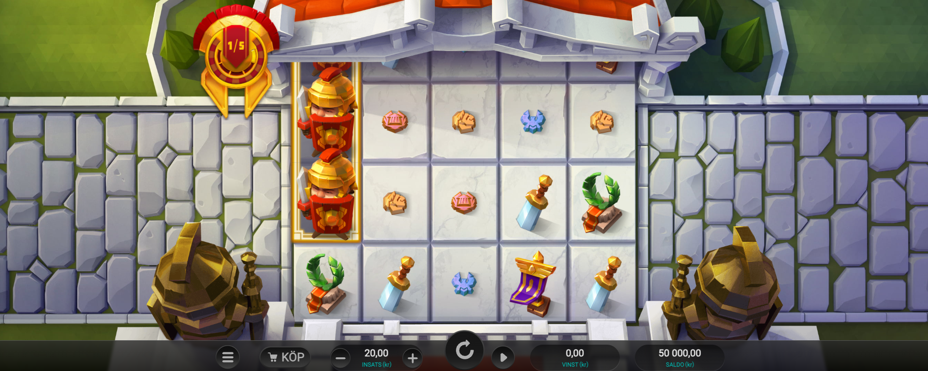 Romanspel slot online – spelautomat med hög RTP och bonusfunktioner på casino online