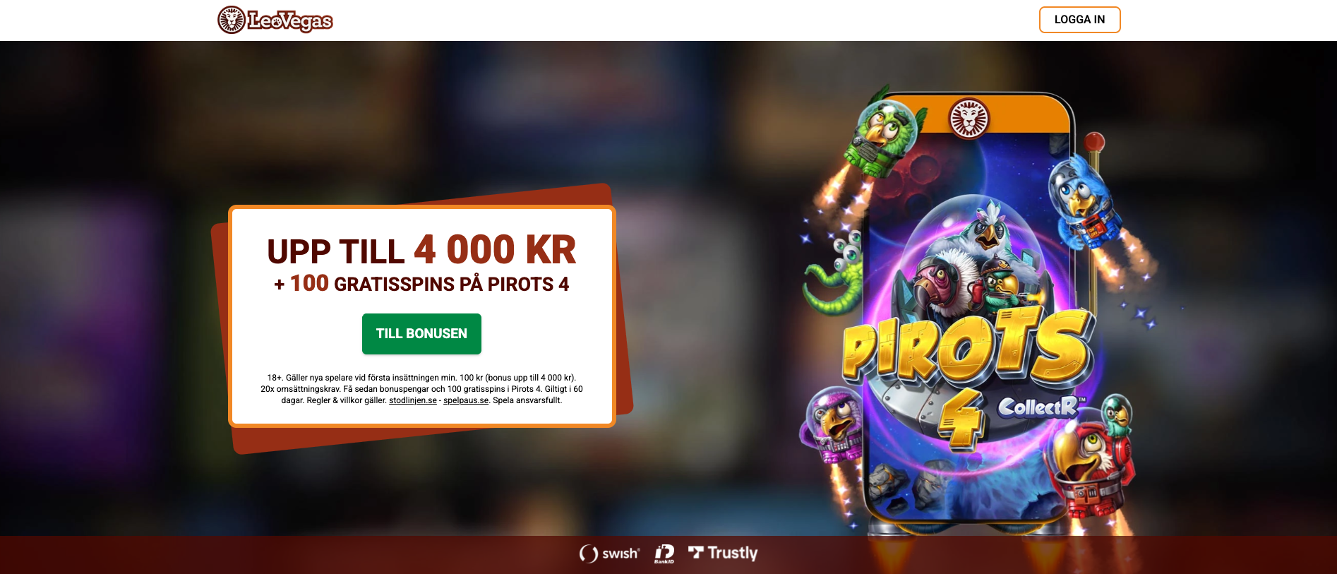 leovegas casino bonus