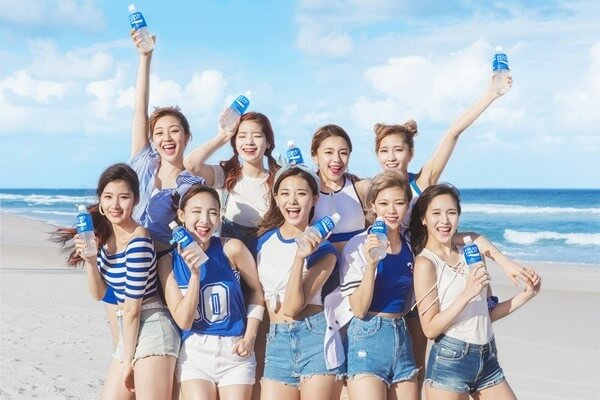 Twice Pocari Endorsements