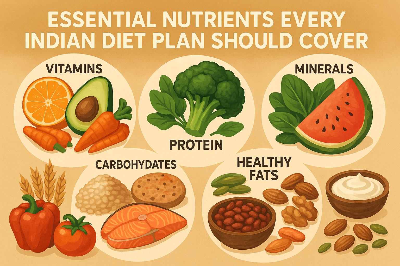 Essential Nutrients Every Indian Diet Plan Should Cover