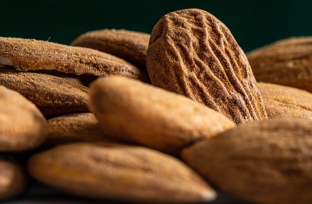 almond, nuts, nutrition